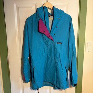 Vintage Patagonia Anorak Pullover Hooded Jacket Size M/L